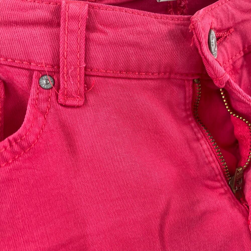 VINTAGE AMERICA BLUES Jeans Size 6R/28 Missy Stretch Skinny Red/Pink Zipper NWT - Picture 7 of 15